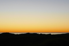 Abstract sunset